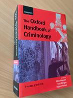 Oxford Handbook of Criminology - Derde Editie, Ophalen of Verzenden, Gelezen
