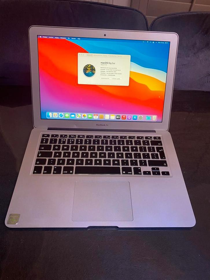 MacBook Air 13" Early 2014 - i5, Computers en Software, Apple Macbooks, Gebruikt, MacBook Air, 13 inch, Minder dan 2 Ghz, 256 GB