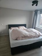 Karlsson Boxspring 160x200, Ophalen, Zwart, Tweepersoons, Zo goed als nieuw