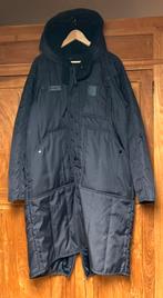 Stoere donkerblauwe GStar RAW lange winterjas, heerlijk warm, Kleding | Heren, Blauw, G-STAR, Maat 56/58 (XL), Ophalen of Verzenden