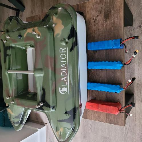 Gladiator xl voerboot, Watersport en Boten, Hengelsport | Karpervissen, Zo goed als nieuw, Overige typen, Ophalen of Verzenden