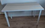 Ikea bureau Linnmon 120x60 cm, Ophalen, 100 tot 150 cm, Zo goed als nieuw, Rechthoekig