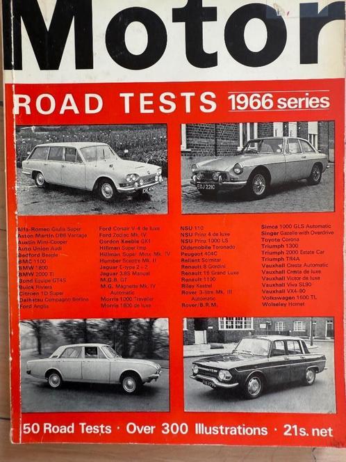 Motor Road Tests 1966 series, Boeken, Auto's | Boeken, Gelezen, Algemeen, Ophalen of Verzenden