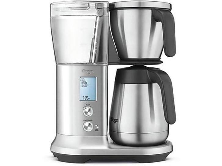 SAGE koffiezetapparaat The Precision Brewer Thermal RVS, Witgoed en Apparatuur, Koffiezetapparaten, Zo goed als nieuw, Gemalen koffie