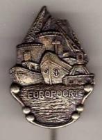 Speldje EUROPOORT KRANEN SCHEPEN ROTTERDAM (A1), Verzamelen, Speldjes, Pins en Buttons, Verzenden, Zo goed als nieuw, Overige onderwerpen
