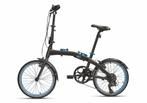 BMW Vouwfiets Zwart/Blauw – Topkwaliteit – Zo goed als nieuw, 20 inch of meer, Versnellingen, Zo goed als nieuw, Totaal opvouwbaar