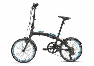 BMW Vouwfiets Zwart/Blauw – Topkwaliteit – Zo goed als nieuw beschikbaar voor biedingen