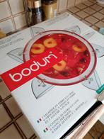 bodum bowl set met 6 glazen, Ophalen, Gebruikt, Overige stijlen, Glas