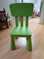 Groen IKEA kinderstoel, Kinderen en Baby's, Kinderkamer | Tafels en Stoelen, Ophalen, Gebruikt, Stoel(en)