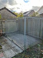 Hondenhok / Hondenkennel - gegalvaniseerd staal, Dieren en Toebehoren, Hondenhokken, Ophalen, 110 cm of meer, 100 cm of meer, Hondenhok