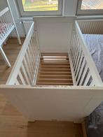 Ledikant Bopita wit 60 x 120, Ophalen, Gebruikt, Minder dan 140 cm, Minder dan 70 cm