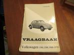 Vraagbaak Volkswagen Kever 1300, 1500, VW Karman Ghia '68-70, Ophalen of Verzenden