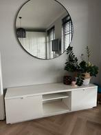 Ikea TV meubel Byås in hoogglans wit, 150 tot 200 cm, Minder dan 100 cm, 25 tot 50 cm, Zo goed als nieuw