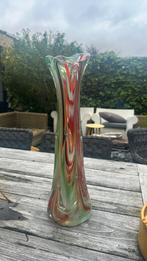 Grote zware gekleurde Murano vaas, Antiek en Kunst, Antiek | Vazen, Ophalen of Verzenden