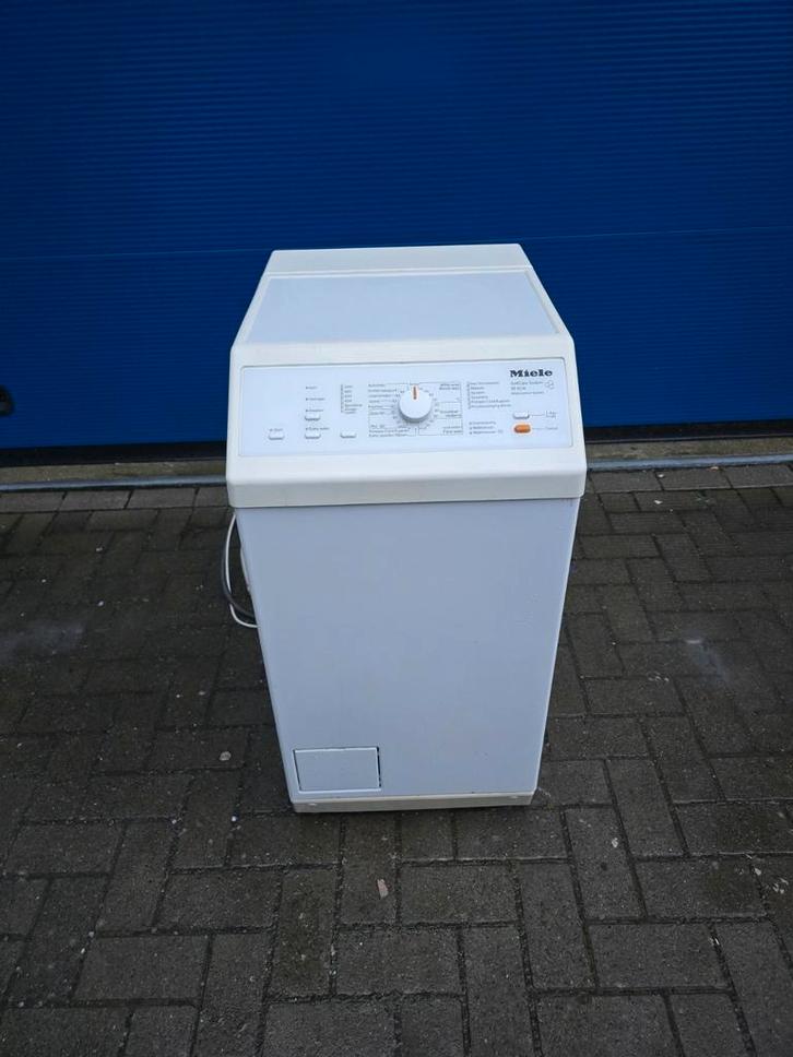 Keurige nette Miele W604 bovenlader! Oerdegelijk! Garantie, Witgoed en Apparatuur, Wasmachines, Zo goed als nieuw, 6 tot 8 kg