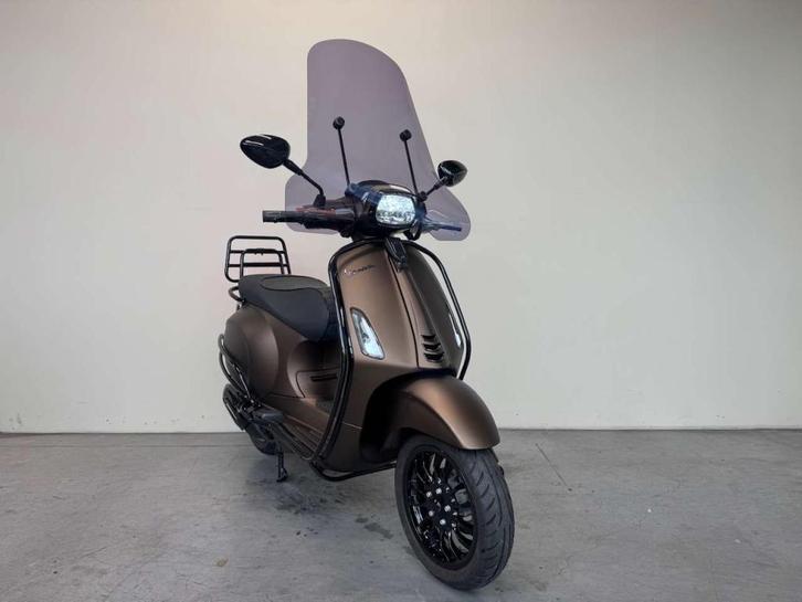 Vespa Sprint Brom 45 km/h, BWJ 2018 Opaco Marrakech Brown, Fietsen en Brommers, Scooters | Vespa, Zo goed als nieuw, Maximaal 45 km/u