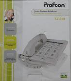 Senioren telefoon, Profoon TX-550 (Nieuw), Ophalen of Verzenden, Nieuw