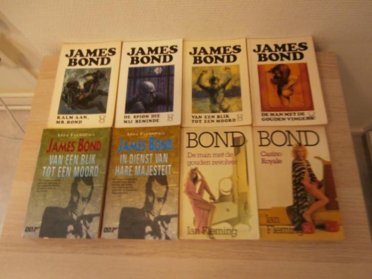 James Bond., Boeken, Avontuur en Actie, Gelezen, Ophalen of Verzenden