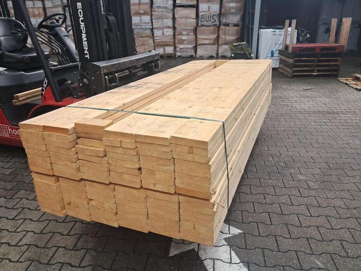 Partij vurenhout, CLS, SLS, timmerhout, constructiehout, Tuin en Terras, Schuttingen, Nieuw, Hout, 1 tot 2 meter, 3 tot 6 meter
