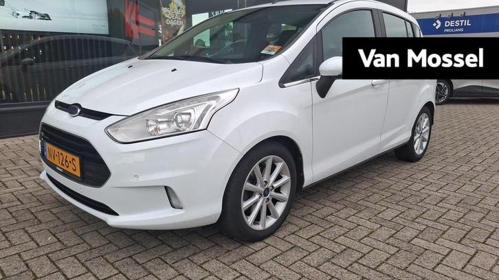 Ford B-Max 1.0 EcoBoost Titanium | Stoel/voorruitverwarming, Auto's, Ford, Bedrijf, Te koop, B-Max, ABS, Achteruitrijcamera, Airbags