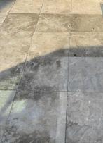 Chinees hardsteen + banden, Tuin en Terras, Tegels en Klinkers, Ophalen, Gebruikt, Terrastegels, Natuursteen