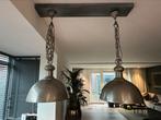 Rough aluminium hanglampen PTMD eetkamer, Huis en Inrichting, Lampen | Hanglampen, Minder dan 50 cm, Industrieel, Ophalen of Verzenden