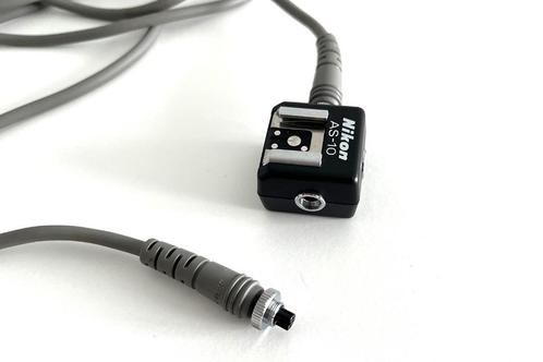 Nikon AS-10 Multiflitsadapter + SC-19 TTL Multi-Flash kabel, Audio, Tv en Foto, Fotografie | Fotostudio en Toebehoren, Zo goed als nieuw