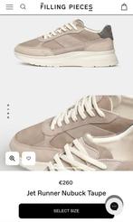 Filling Pieces Jet Runner Nubuck Taupe, Ophalen of Verzenden, Filling Pieces, Zo goed als nieuw, Sneakers of Gympen