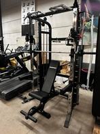 Barbarian Monstergym ,Smithmachine,Dual Pulley + Bankje, Ophalen, Gebruikt, Rug, Overige typen