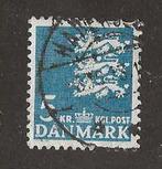 Denemarken; 306 Nationale wapen, Verzenden, Denemarken, Gestempeld