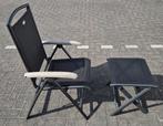 Hartman tuinstoel met hocker, Ophalen, Gebruikt, Kunststof