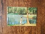 oude ansichtkaart Tilburg Wilhelminapark, Verzamelen, Ansichtkaarten | Nederland, Ophalen of Verzenden, Voor 1920, Gelopen, Noord-Brabant