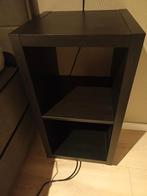 2 Kallax vakken kast 2 vakken zwartbruin, Ophalen, Zo goed als nieuw