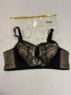 Elegante zwarte BH met kant - Maat 48/110, Kleding | Dames, Ondergoed en Lingerie, Ophalen of Verzenden, Zwart, BH