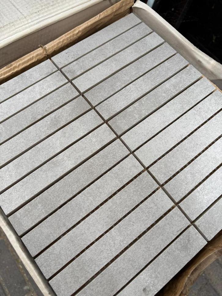 10m2 Villeroy & Boch Spotlight 30x30x1cm Grijs mat 2919CM65, Huis en Inrichting, Badkamer | Complete badkamers, Nieuw, Ophalen