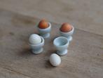 Gekookte eitjes in porseleinen dopjes., Nieuw, Ophalen of Verzenden, Gebruiksvoorwerp