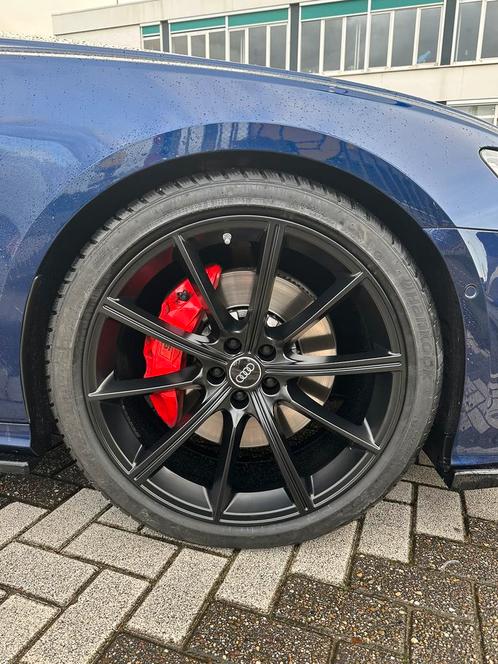 Audi 21inch origineel velgen set nieuwstaat  A6/A7/S6/S7/RS, Auto-onderdelen, Banden en Velgen, Velg(en), Zomerbanden, 21 inch