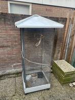 Vogelkooi/rekken tekoop., Dieren en Toebehoren, Vogels | Hokken en Kooien, Ophalen, Zo goed als nieuw, Aluminium, Volière