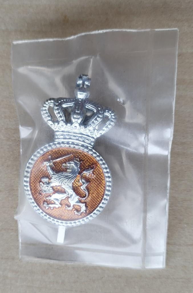 KL Nieuw pet embleem, Verzamelen, Militaria | Algemeen, Landmacht, Embleem of Badge, Nederland, Ophalen of Verzenden