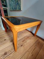 Wilhelm Knoll sidetable, Ophalen, 50 tot 100 cm, Glas, Vierkant