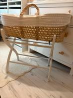 Rotan Moses Wiegmandje inklapbaar+AeroSleep matrasbeschermer, Kinderen en Baby's, Babywiegjes en Ledikanten, Ophalen, Gebruikt