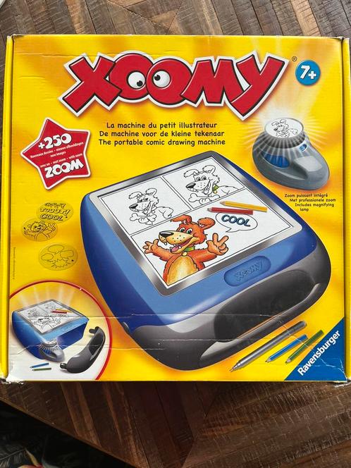 Xoomy tekenmachine groot met veel plaatjes, Hobby en Vrije tijd, Tekenen, Gebruikt, Ophalen of Verzenden