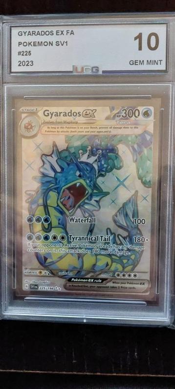 Gyarados ex SVI 225 Scarlet & Violet Graded 10 beschikbaar voor biedingen