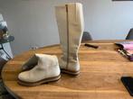 MACE Crème Hoge Laarzen ZGAN Maat 39, Kleding | Dames, Schoenen, Ophalen of Verzenden, Zo goed als nieuw, Beige, Hoge laarzen
