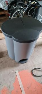 Prullenbak. Voor gescheiden afval., Ophalen, Kunststof, 50 tot 75 cm, 40 liter of meer