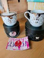 Disney melk en suikerpot, Ophalen of Verzenden, Mickey Mouse, Zo goed als nieuw, Beeldje of Figuurtje