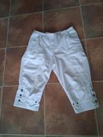 Witte dames broek over de knie, Kleding | Dames, Wit, Maat 46/48 (XL) of groter, Ophalen of Verzenden, Zo goed als nieuw