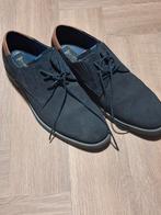 Leren heren schoenen. Donkerblauw. Maat 44, Ophalen of Verzenden, Zo goed als nieuw, Blauw
