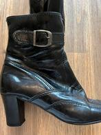Gabor laarzen mt 7 lak zwart, in goede staat, Zwart, Lage of Enkellaarzen, Gabor, Ophalen of Verzenden
