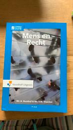 A. Bunthof - Mens en Recht, Sociale wetenschap, Nieuw, Ophalen of Verzenden, A. Bunthof; Y.M. Visscher